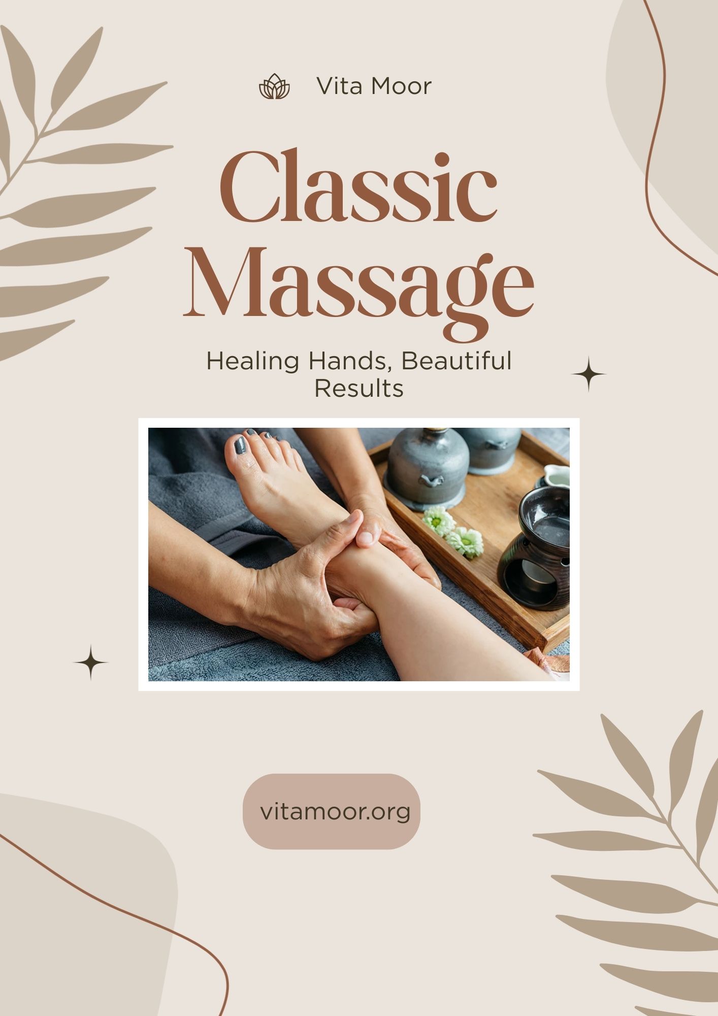 Brown and Beige Illustrative Beauty & Spa A4 Document (1)